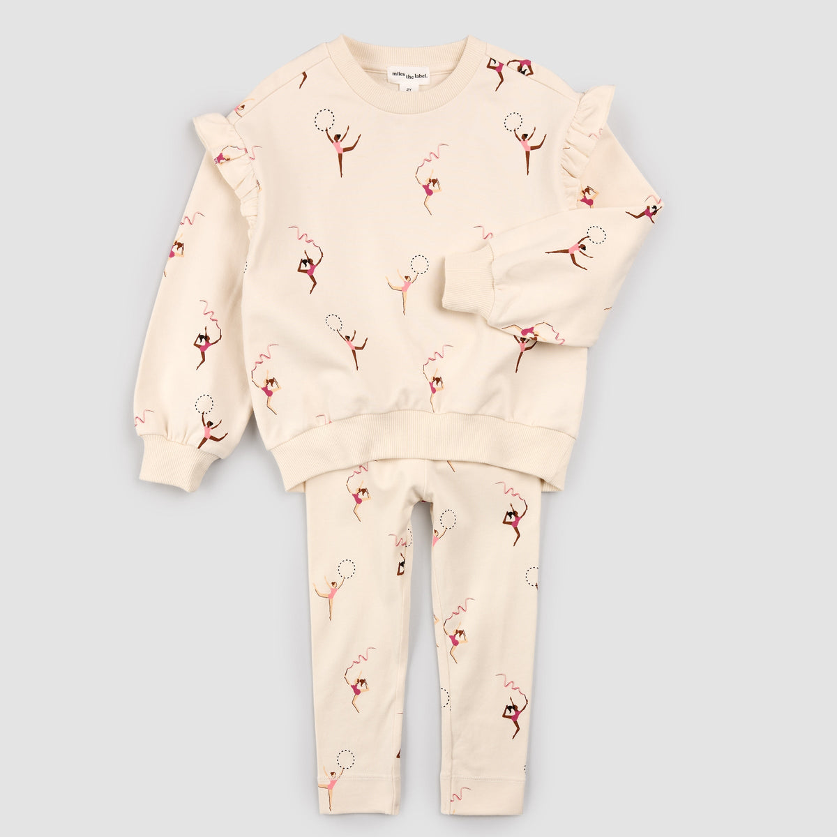 Gymnast Print on Birch Set