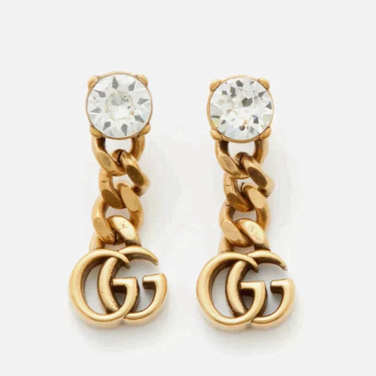 Gucci GG Marmont Drop Earrings