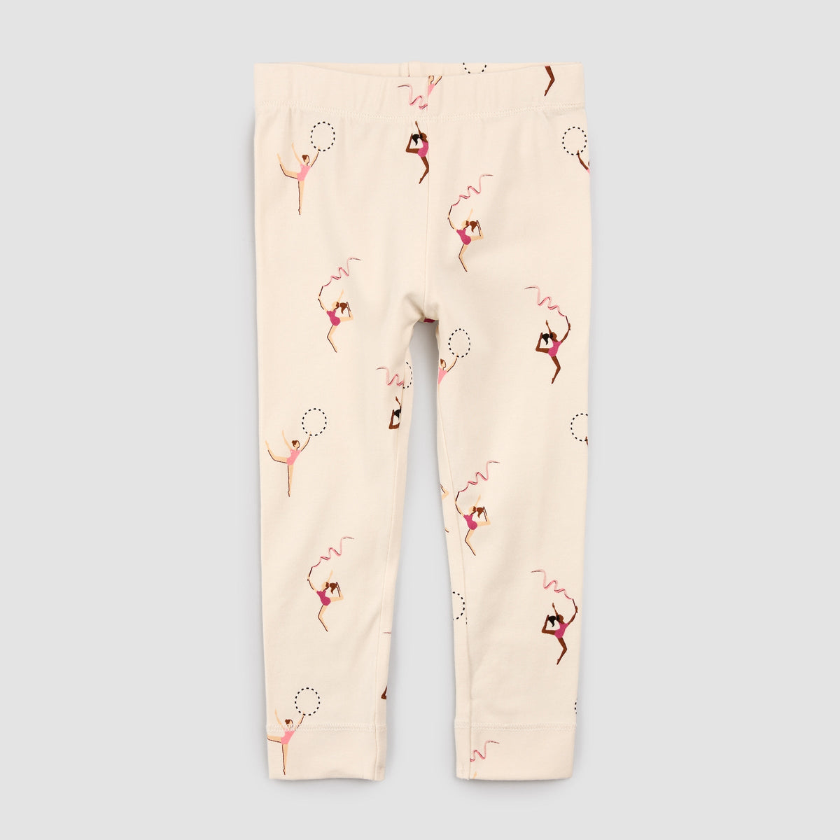 Gymnast Print on Birch Leggings
