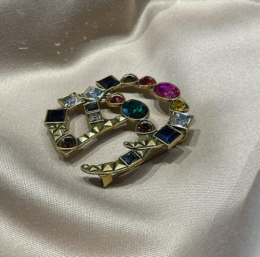 Gucci Brooch Gold 187314