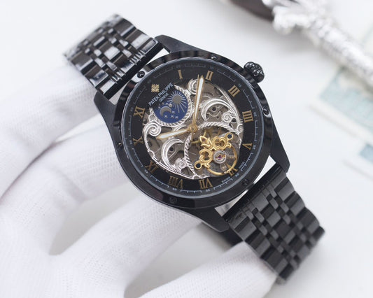 Patek Philippe Black Bracelet Watch — hero